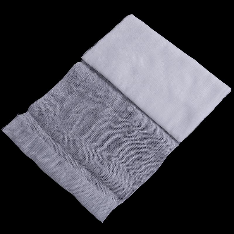 White 1.5 Yard Width 23.5cm White Cheese Grater Cotton Gauze Muslin Cheesecloth Fabric Butter Cheese Wrap Cloth Kitchen Tools 6