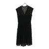 Proenza Schouler Short sleeve Long dress black fringe Women Used