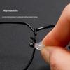 Screw-in Air Chamber Silicone Nose Pads Comfortable Anti-slip Oval for Daily Wear Glasses Sunglasses 10/50 Pairs