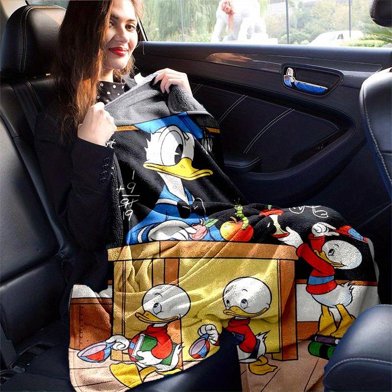 1pc, Donald Duck & Friends: Cute Cartoon Character Throw Blanket Perfect for Home Decor, Couch Cover, Outdoor Use, Travel, Camping