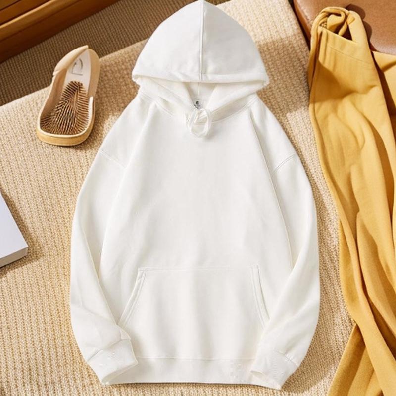Autumn/Winter Velvet Thick Hoodie - Loose, Drop Shoulder, Couple Style