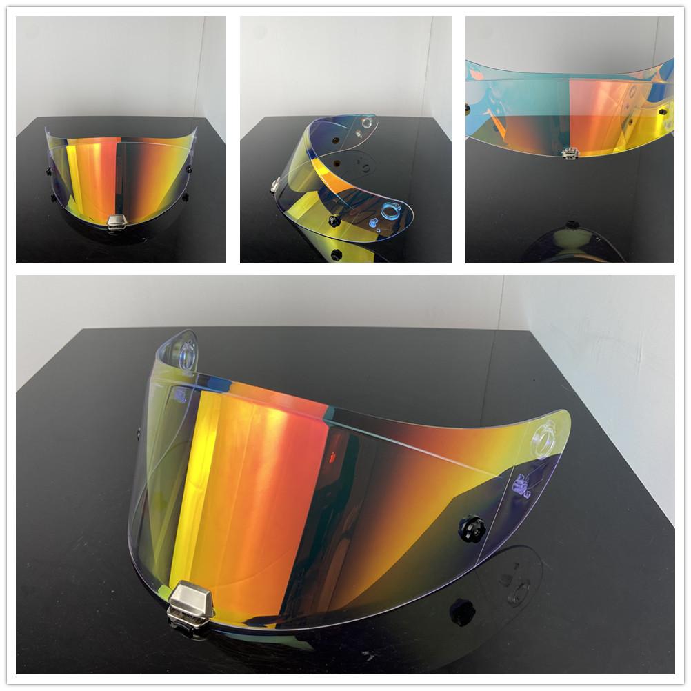 Visera Rpha11 para HJC HJ26 Rpha 70 Protector Solar a Prueba de Polvo y Viento Película Protectora Facial para Casco Galvanizada Antivaho
