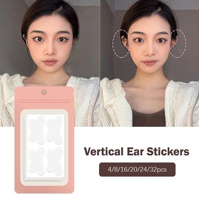 Butterfly-Shaped Elf Ear Stickers Corrector Correction Patch Silicone Patches Tape Cosmetics Ears Primer