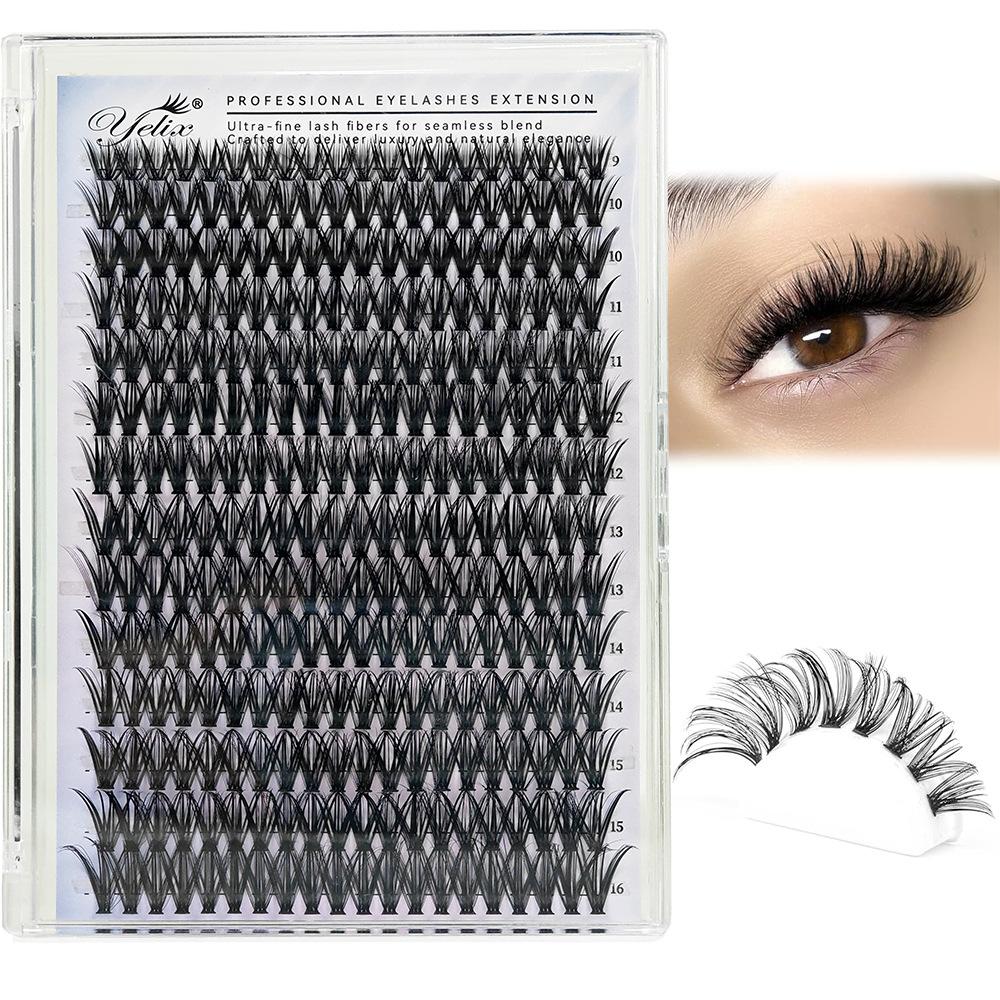 False Eyelashes False Eyelashes 30D40D False Eyelashes 240 Tufts False Eyelashes Book