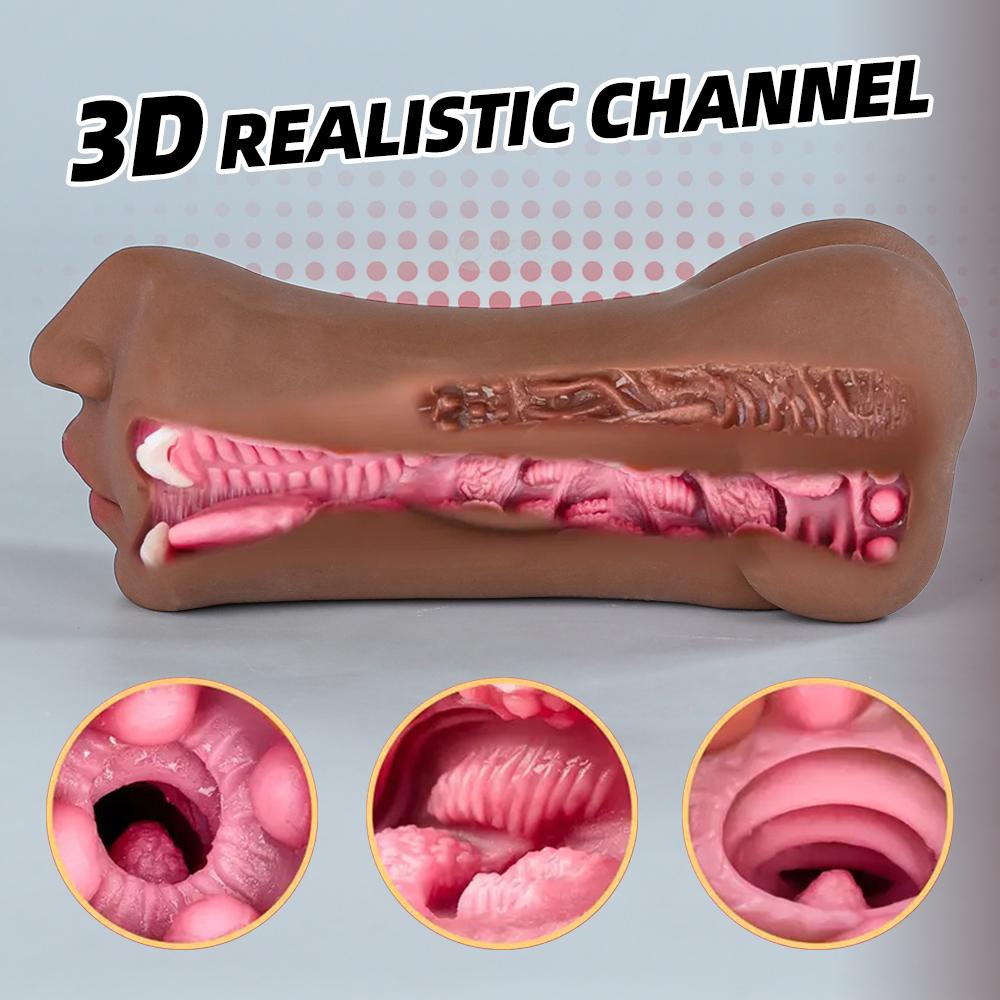 Künstliche Vagina Blowjob Masturbation Realistische Vagina Pocket Pussy Für Mann Schwanz Stimulieren Sexspielzeug Frauen Masturbation Oraler Mund