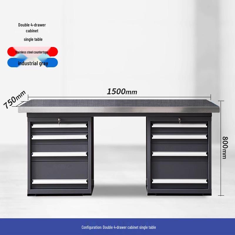 Stainless Steel Heavy Duty Anti-static Workbench for Workshop and Maintenance
