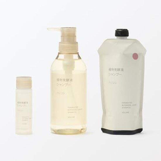 Muji Plant Fermented Liquid Shampoo Hair Volume (Refill) 340mL