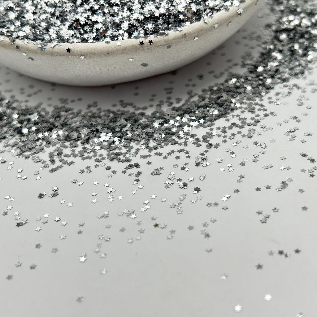 1mm Iridescent Star Nail Art Sequins - DIY Decorations