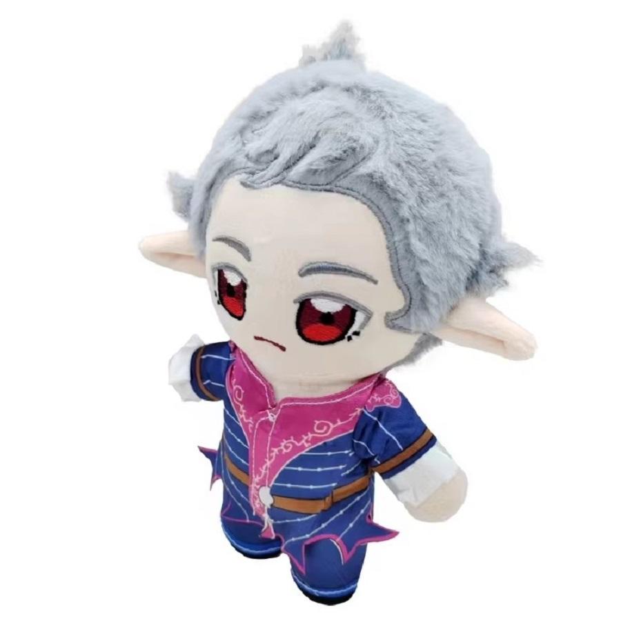 Baldurs Gate 3 Astarion Plush Toy 8.6 Inch Soft Stuffed Animal Cute Doll Gift for Game Fans Kids Birthday Christmas