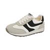 2025 Autumn New Retro Moral Training Shoes Low-top Flat-soled Single Shoes Commuting Forrest Gump Shoes Casual Versatile Board Shoes Single Shoes