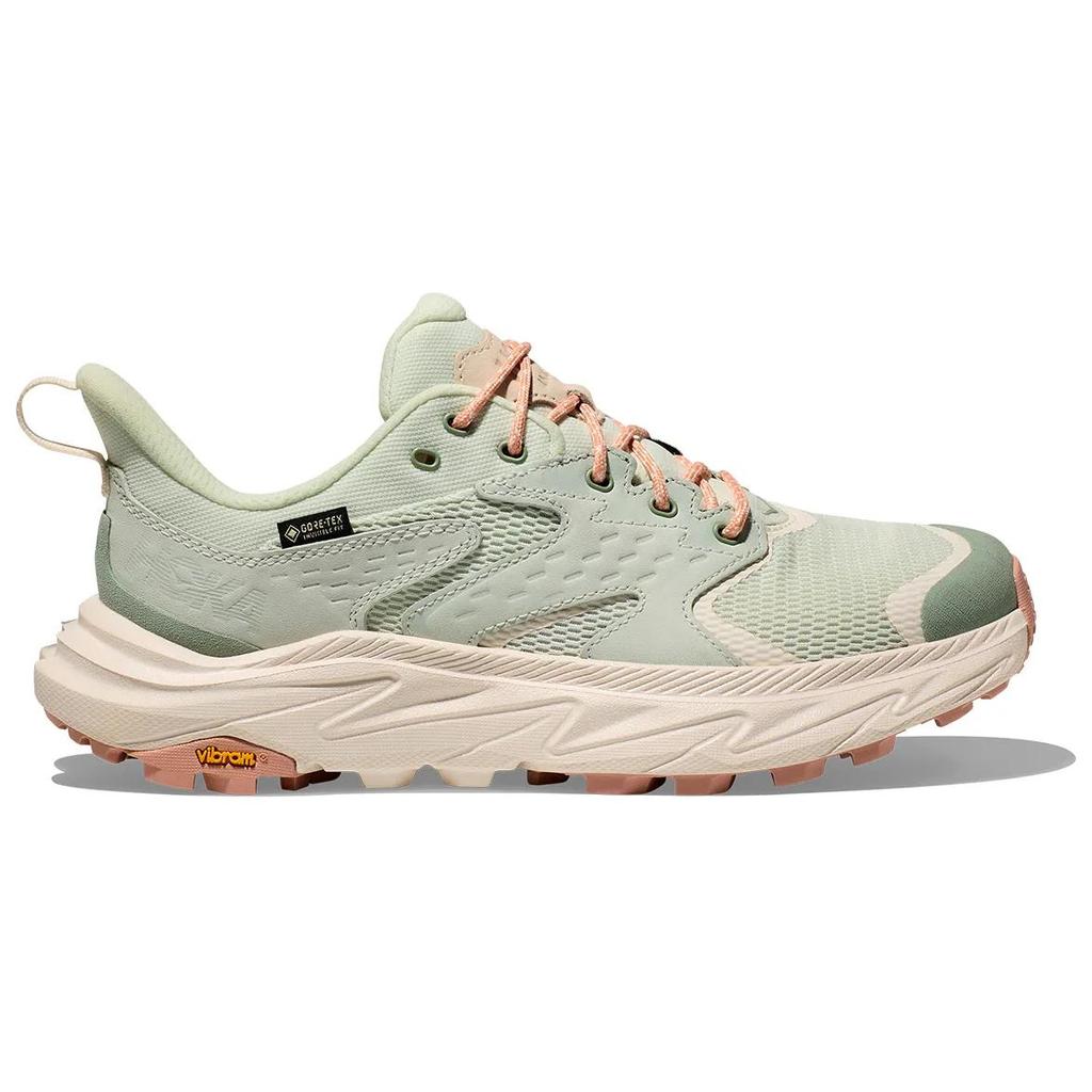 Hoka One One Anacapa 2 Comfortable Simple Non-Slip Durable Low-Top Casual Shoes Unisex Casual Shoes Gray Green 1168831-GBS