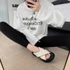 Flip-flops children wear grape mother Huizhou women's shoes in summer 2025 spring and summer platform casual shoes simple