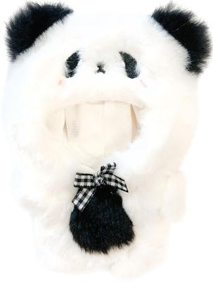 Plüschtierkostüm für 10 cm Puppen, Stoffkleidung, Baumwollpuppenkleidung, Panda, schwarz und weiß, g.triger, für Oshi-Nui [Gebraucht]