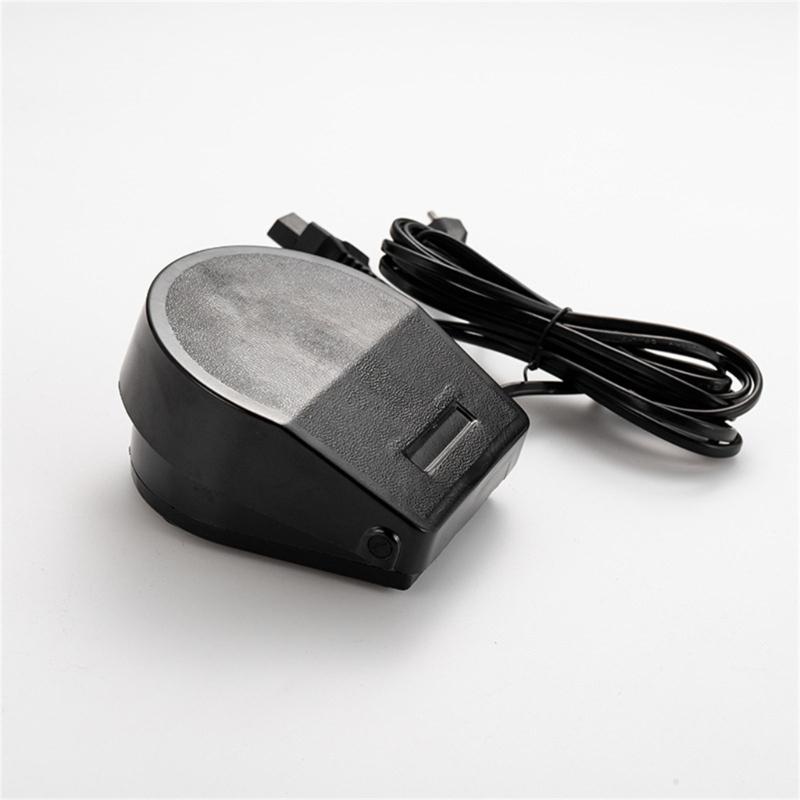 Sewing Machine Foot Pedal Speed Controller 220V Horseshoe Shaped Sewing Machine Pedal Antislip Base Easy To Install