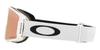 Oakley LINE MINER M Matte Sage Gold Iridium Free Size Goggles, White/Prizm Lens,
