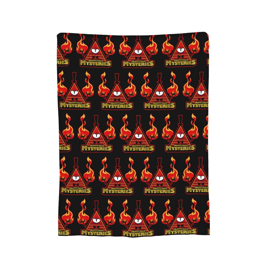 Gravitys Falls Bill Cipher Blanket Flannel  Super Warm Throw Blankets for Bedding Couch Bedroom Quilt
