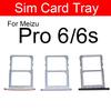 SIM-Karten-Slot-Fach-Halter für Meizu 15 16X M15 U10 U20 Pro 5 Pro 6 7 M6 M6T M6s SIM-Karten-Slot-Adapter Ersatz