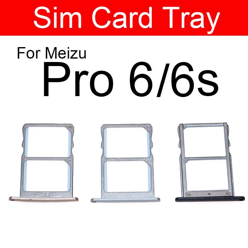 SIM-Karten-Slot-Fach-Halter für Meizu 15 16X M15 U10 U20 Pro 5 Pro 6 7 M6 M6T M6s SIM-Karten-Slot-Adapter Ersatz