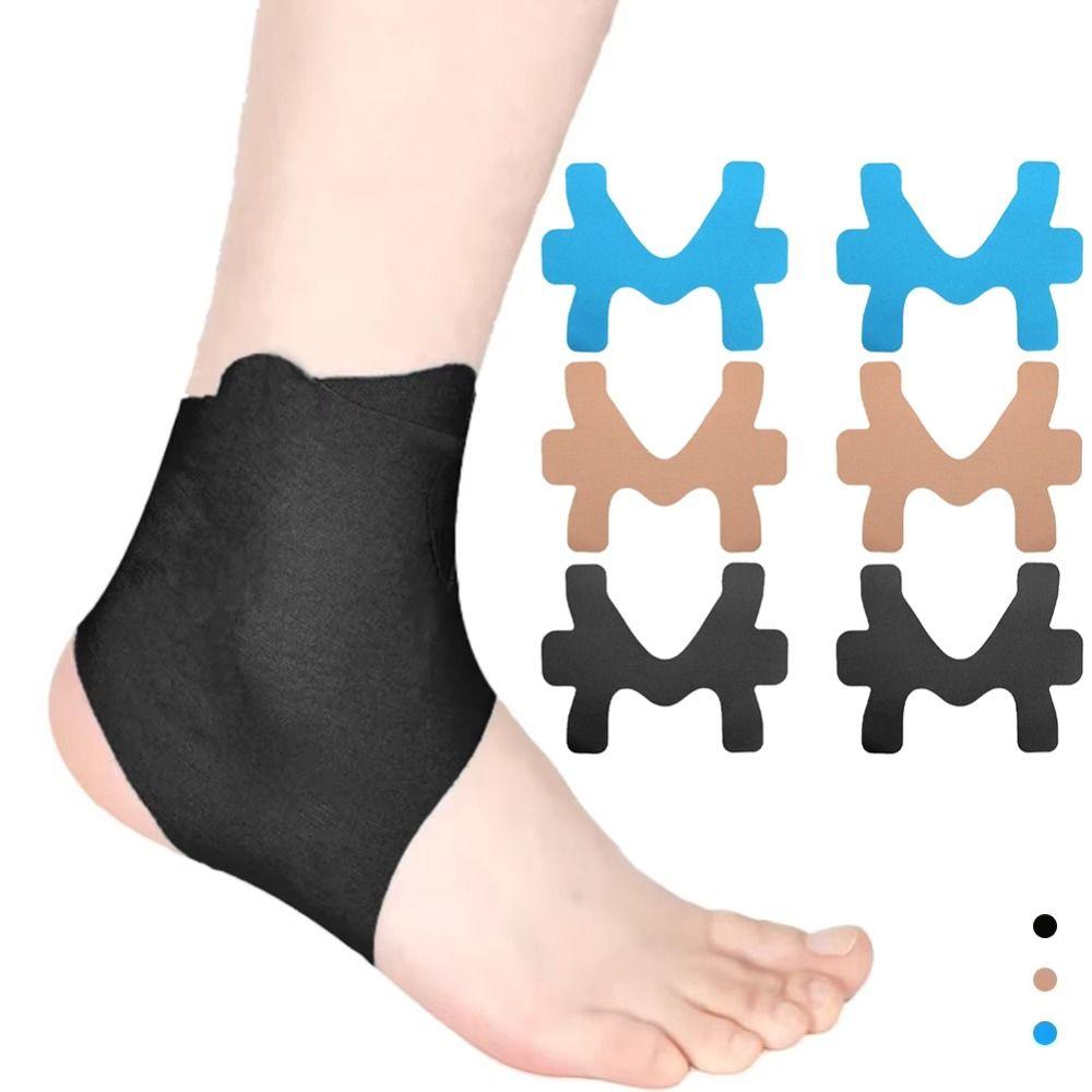 2Pcs Cotton Kinesiology Tape for Ankle Pre-Cut Athletic Tape New Ankle Tape  for Ankle Support