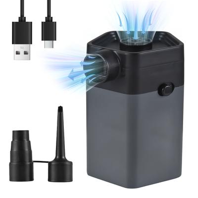Mini Luftpumpe Cordless Wiederaufladbare 6000pa 2850rpm Aufblasbare Entleerbare 120L/min Elektrische Handheld