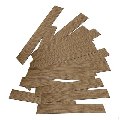 20 Pieces Dollhouse Flooring Floor Tile ,Accessories DIY Peel and Sticky Mini Boards Doll
