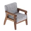 Miniature Doll House Sofa Wooden Furniture 1 12 Scale Mini Dollhouse Accessories for Living Room Decor DIY Kit