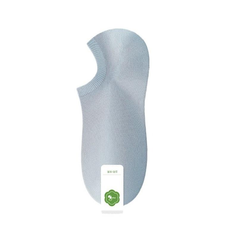 Pure Cotton Boat Socks That Do Not Fall Off, Women's Sweat-absorbing and Odor-proof Short and Thin Invisible Socks, Short Stockings