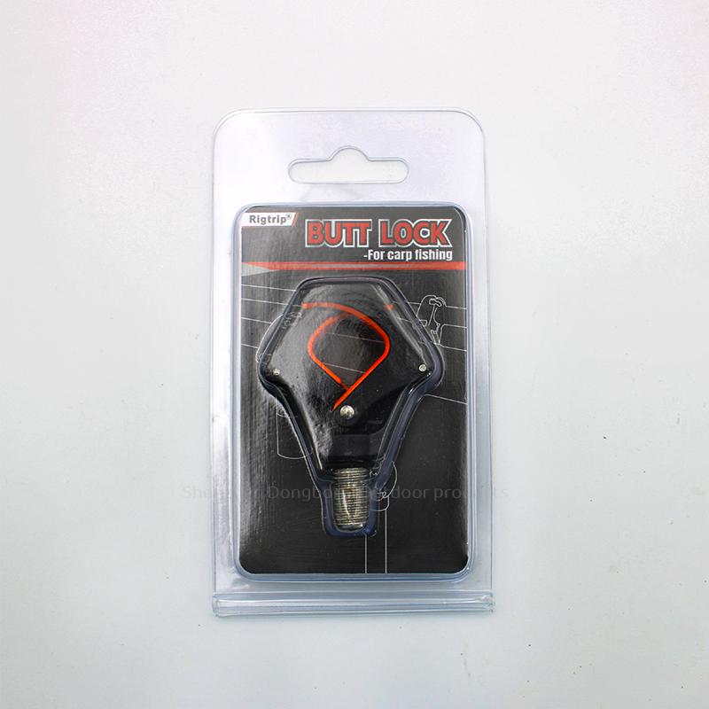 1PC Carp Fishing Tool Butt Lock Rod Rest Head Butt Rod Holder Plastics Gripper M3/8 (IFI) For Carp Fishing Rod Support Tackle Accessories
