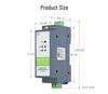 Weixue Rail Serial Server: RS485 to WiFi/Ethernet Modbus MQTT Gateway