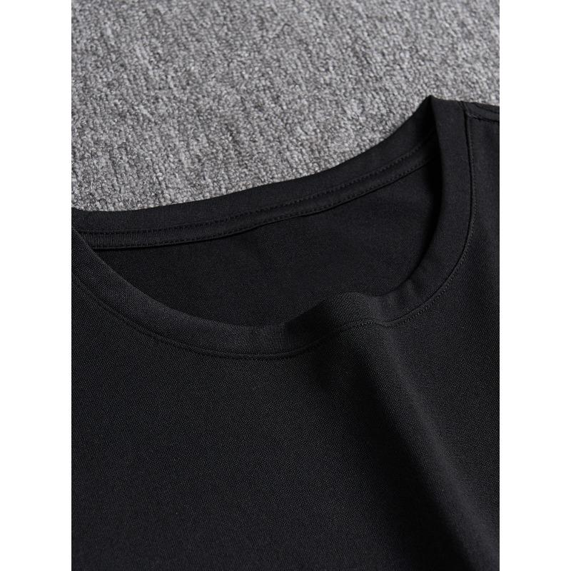 European Sizes Men's "PAPA BECAUSE GRANDMA IS for OLD GUYS" Graphic Tee - Stylish Crewneck for Summer & Father's Day