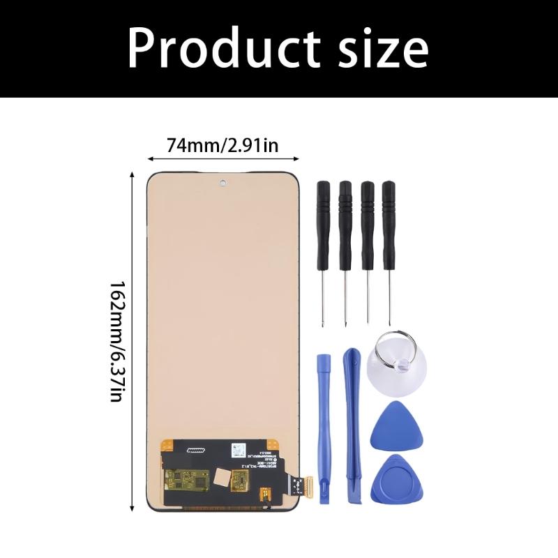 LCD Touch Display and Digitizer Full Assembly with Repair Tool for 10T Mobile Phone Replacement TFT LCD Digitizer