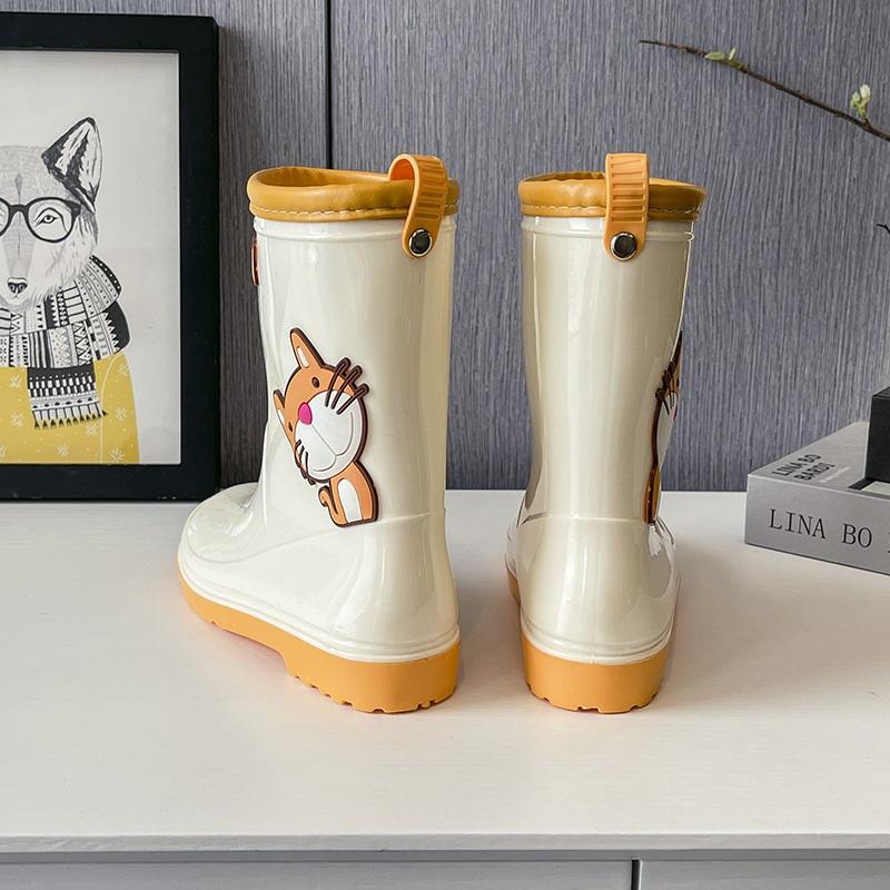 Kleinkind Kinder Regenstiefel Wasserdicht Gummi Regenschuhe