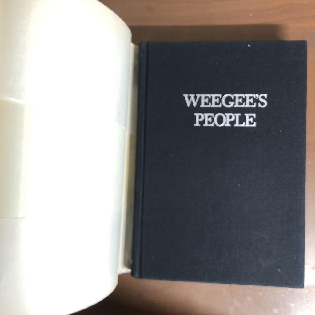 [USED] WEEGEE'S PEOPLE Photo Collection (Foreign Book)