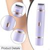 Bikini Trimmer Facial Hair Remover Double Headed Ergonomic Practical Electric Shaver for