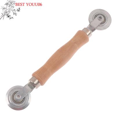 Heißgalvanisierte Fenstergitter-Rollspline-Reparaturrolle Manuelle Mückenfenster-Druckrolle Doppelkopf-Druckrolle