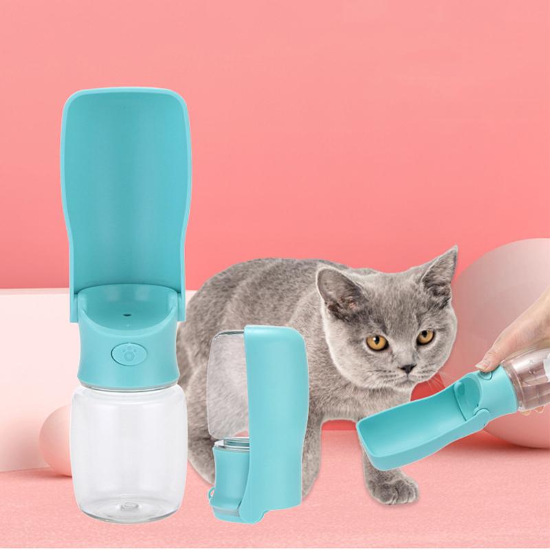 350ml 550ml Leakproof Pet Water Bottle Portable Lightweight Drinking Cup For Dogs Cats Outdoor Hiking And Daily Travel