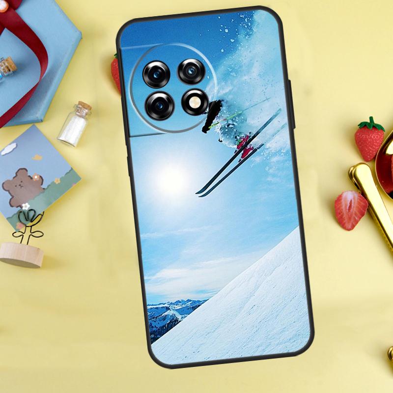Ski Neige Snowboard Hülle Für OnePlus 13R 12R 13T 15 13 12 11 10 9 10R 10T 8T Nord 5 CE 4 2 3 Lite N20 N30 Cover