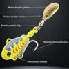 Durable 3D Printed Zinc Alloy Fishing Lures With 360 Degree Rotating Glitter Perfect For Freshwater Saltwater Fishing