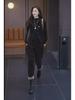 Women's Plush Thickened Casual Two-Piece Suit - Slim, Loose, Meat-Covering Fashion for Autumn & Winter 2024