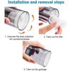 A78E-Replacement Filters 10Pcs For Car Vacuum Cleaner Accessories, Washable& Reusable Dust Filter