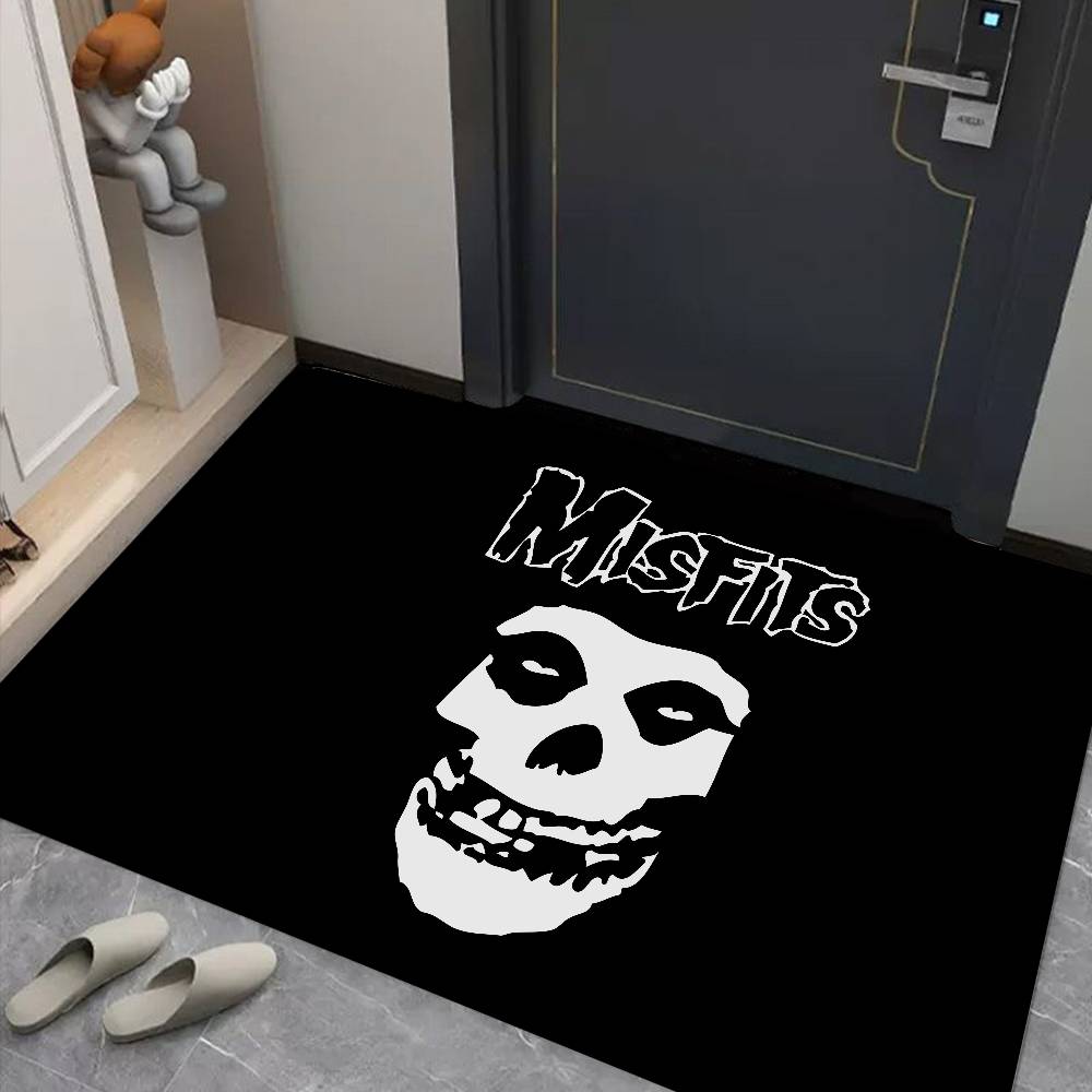 M-Misfits Floor Mat Cheaper Anti-slip Modern Living Room Balcony Printed Bedside Mats 40cm x 60cm