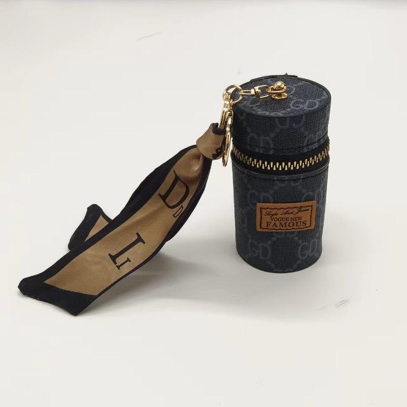 Old flower change bag new small bag pendant earphone bag mouth red envelope mini keychain bag