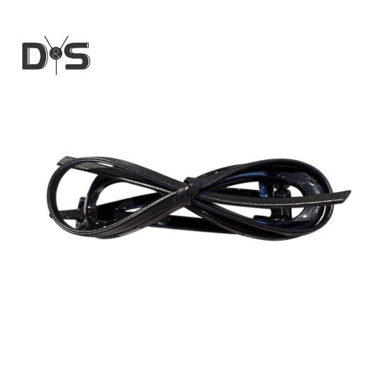 Women Hair Clip Faux Leather Twist Bowknot Decor Hair Pin Back Head Hair Barrette Headwear Hair Accessories