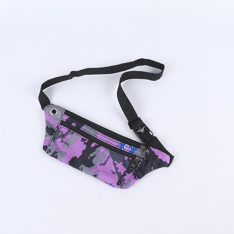 Men's Large Capacity Outdoor Canvas Waist Bag - Casual Coin & Cell Phone Holder