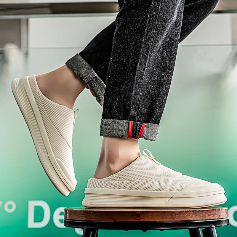 Fashion CYYTL Mens Slippers Casual Summer Outdoor Shoes Breathable Sneakers Walking Hiking Luxury Designer Fashion Loafers House Slides