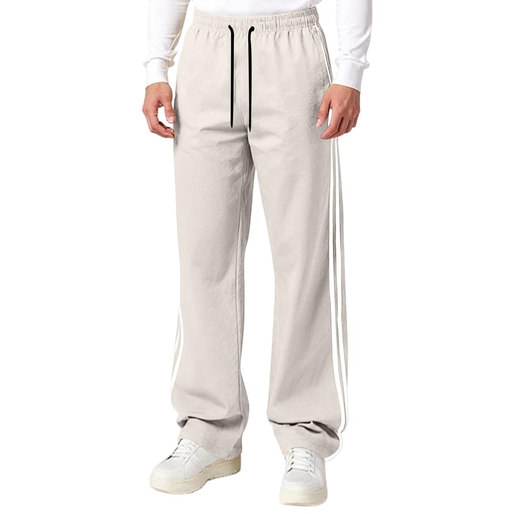 Men's Fashion Leisure Middle Waist Long Style Casual Pants