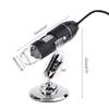652F Digital Camera Microscope 1600X Magnification for Androids PC Type-C Micro-USB Cell Phones USB Magnifier Built in 8 LED