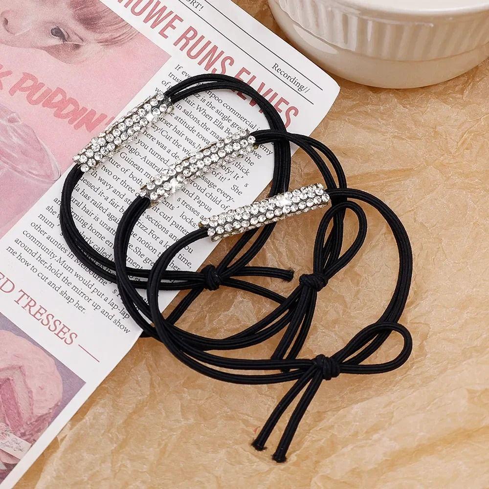 Diamonds Hair Rope Shiny Rhinestone Hair Accessories Hot Elastic Women