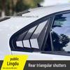 Volkswagen Lamando (2015-2021) Rear Window Louvers & Triangle Window Trim Kit