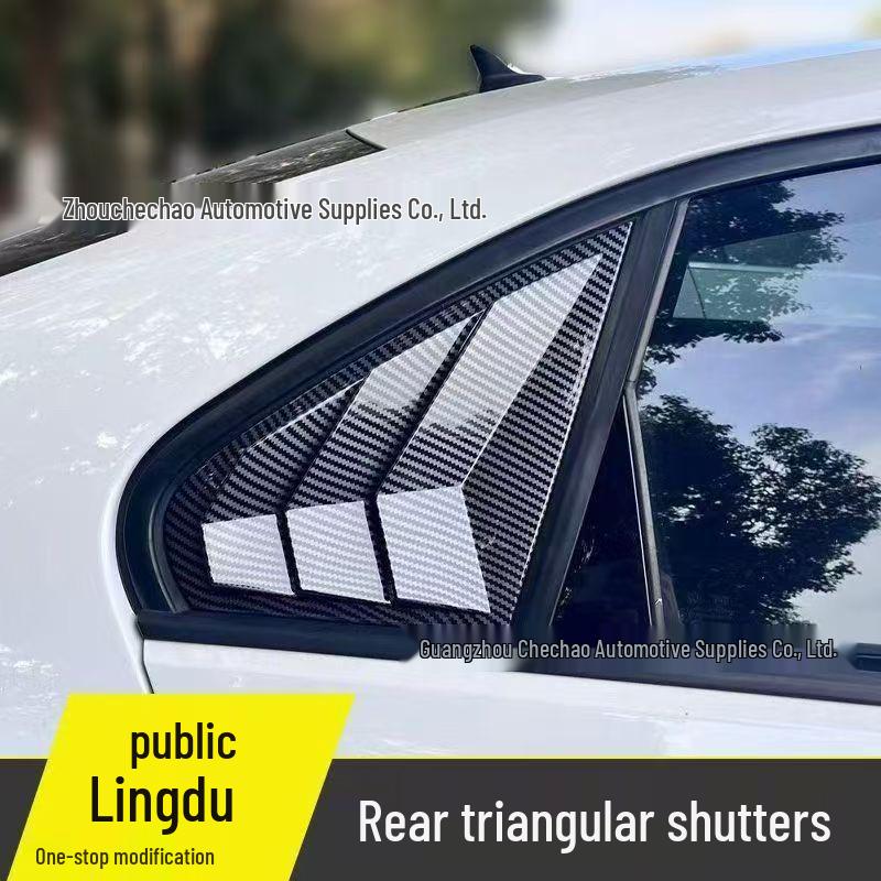 

Volkswagen Lamando (2015-2021) Rear Window Louvers & Triangle Window Trim Kit